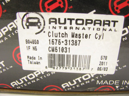 Autopart 1575-31387 Clutch Master Cylinder 1997-1999 Mitsubishi Montero Sport