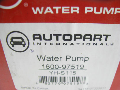 Autopart International 1600-97519 Water Pump 1998-2001 Suzuki Chevrolet 1.6L-L4