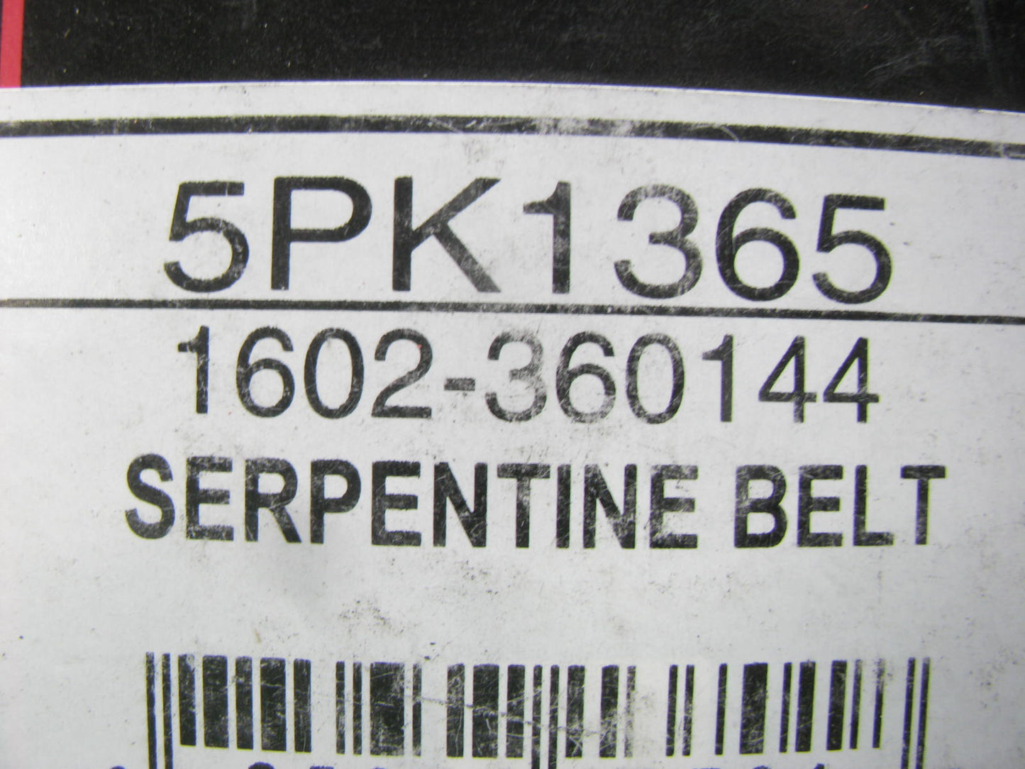 Autopart International 1602-360144 Serpentine Belt - 0.69'' X 54.50'' - 5 Ribs