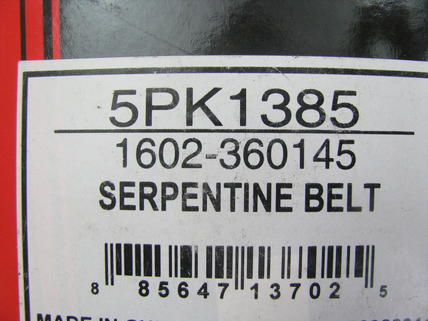 Autopart International 1602-360145 Serpentine Belt - 0.69'' X 54.50'' - 5 Ribs