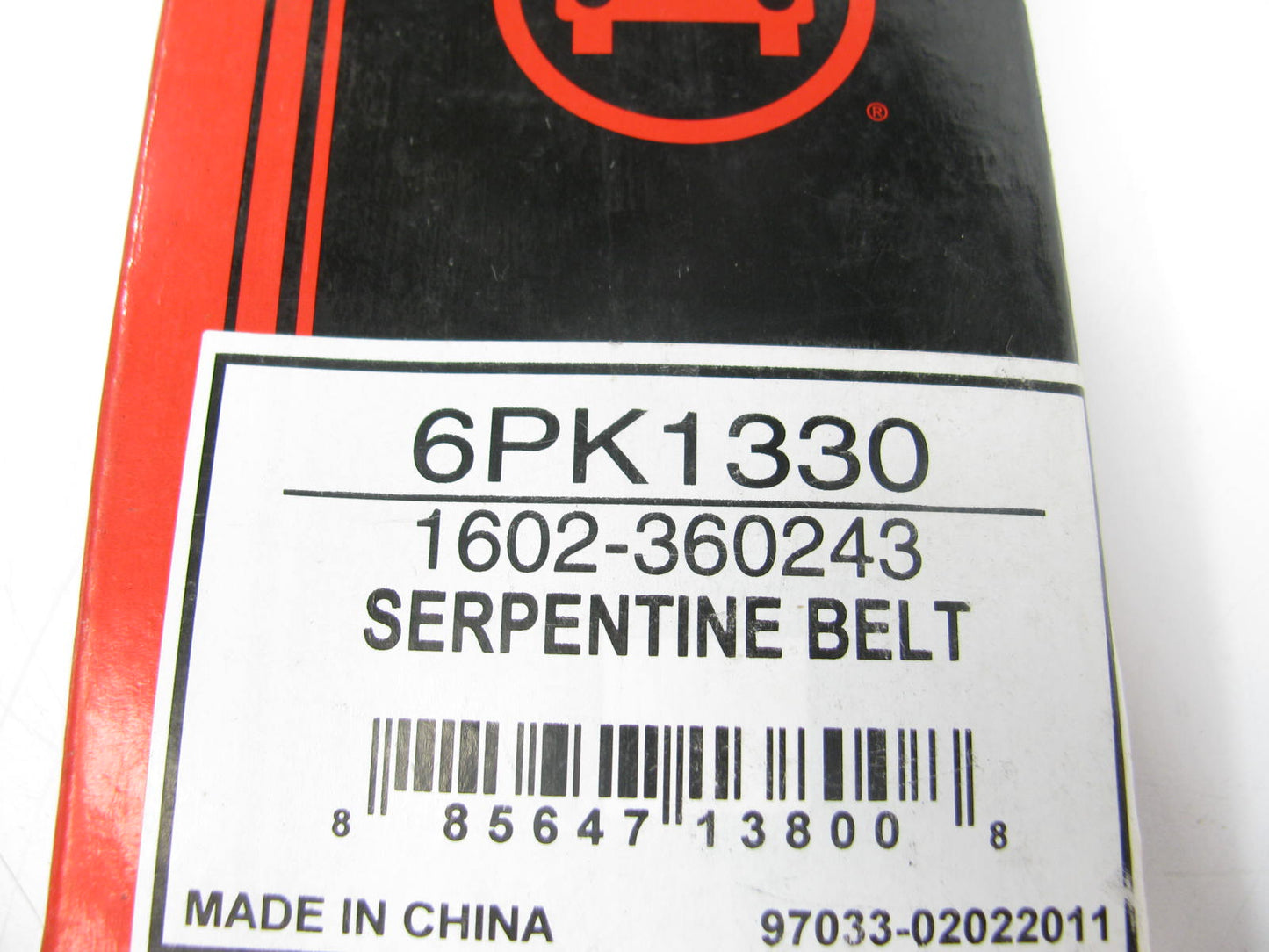 Autopart International 1602-360243 Serpentine Belt - 0.84'' X 53.00'' - 6 Ribs