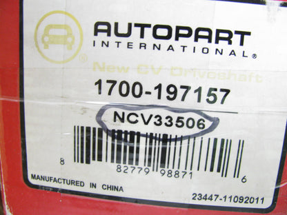 Autopart International 1700-197157 Auto Trans CV Axle Assembly - Front Right