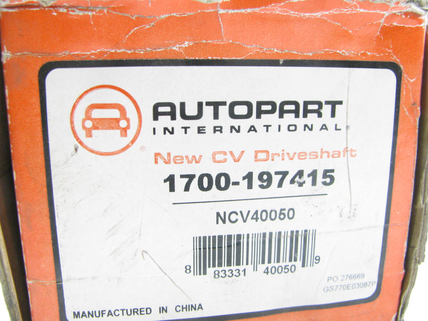 Autopart International 1700-197415 CV Axle Assembly Front