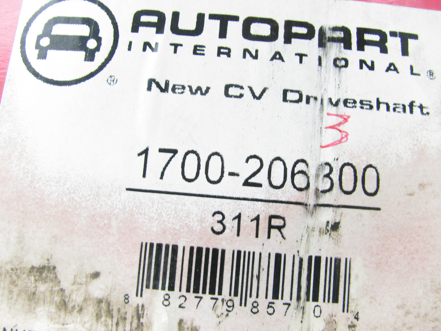 Autopart International 1700-206300 Rear Right CV Axle - MANUAL TRANSMISSION