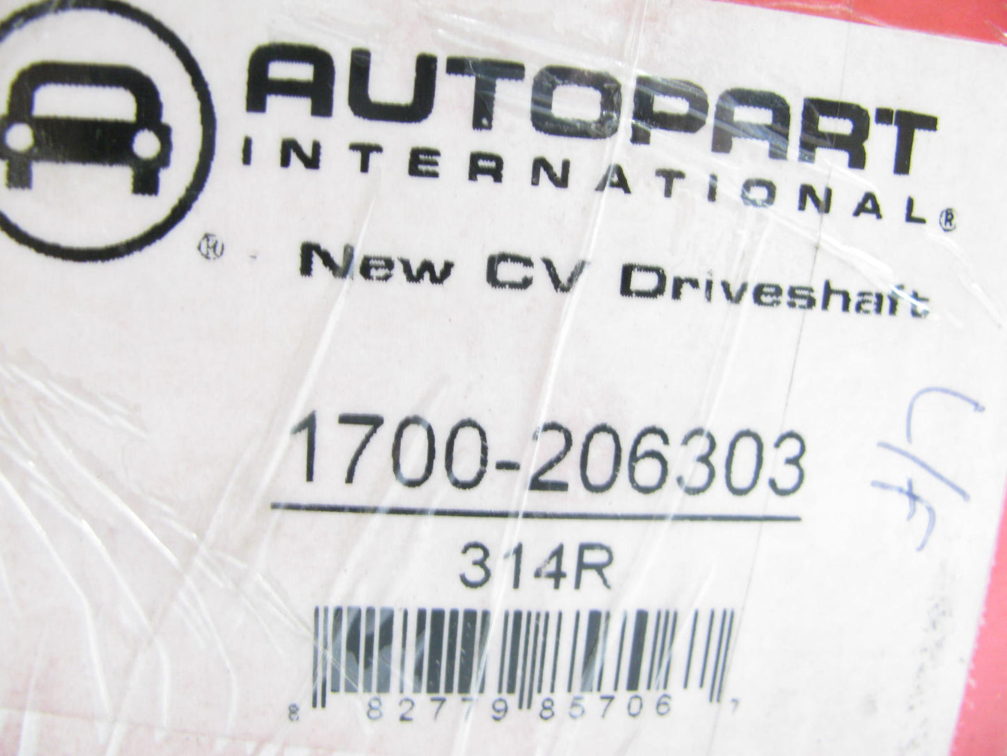 Autopart International 1700-206303 Auto Trans CV Axle Assembly Rear Left