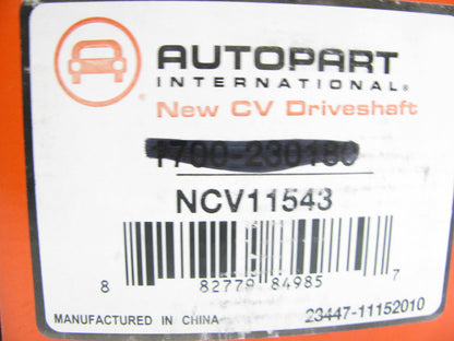 Autopart International 1700-230180 Manual Trans CV Axle Assembly Front Left