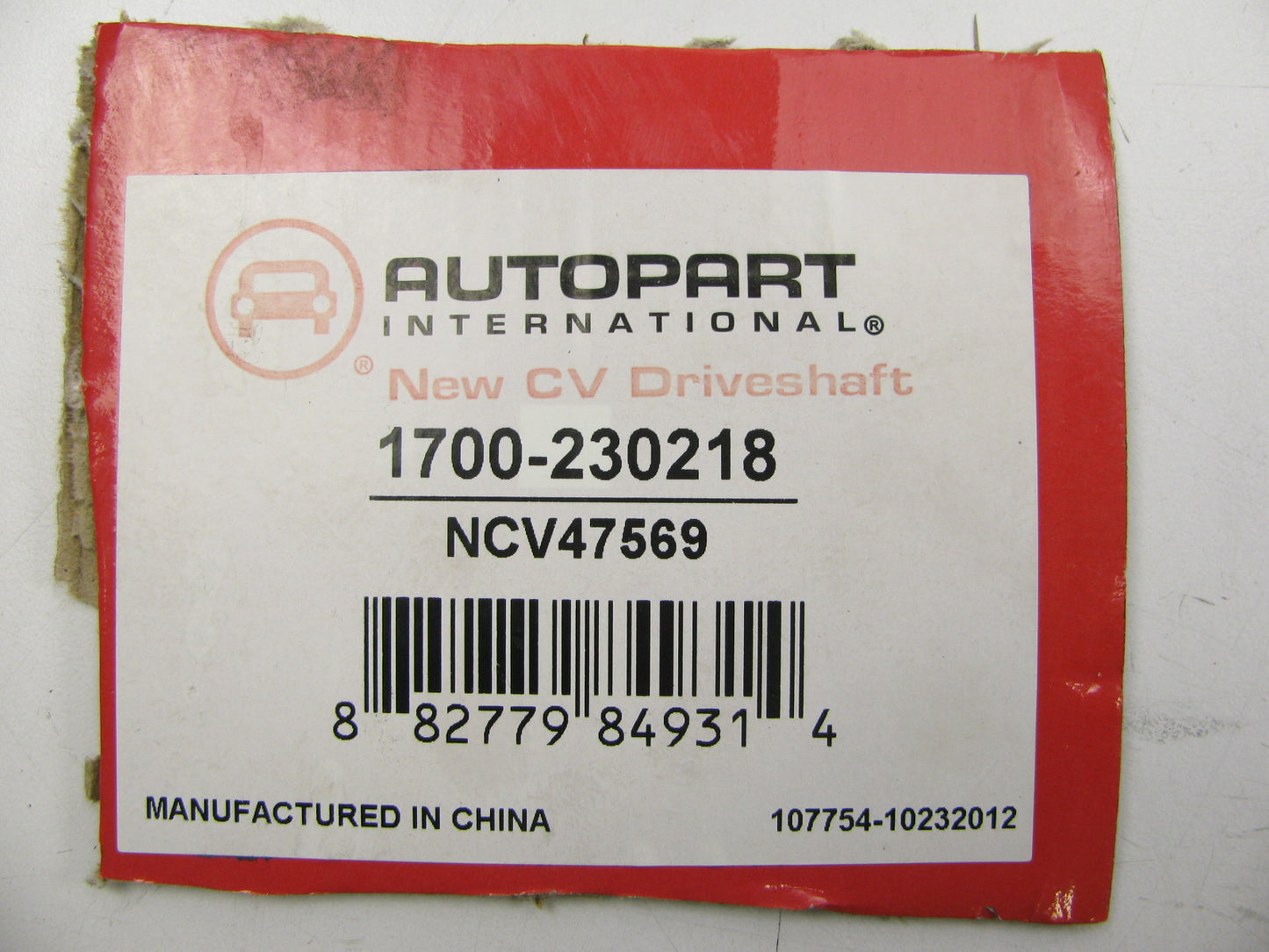 Autopart International 1700-230218 MANUAL TRANS CV Axle Assembly - Front Left