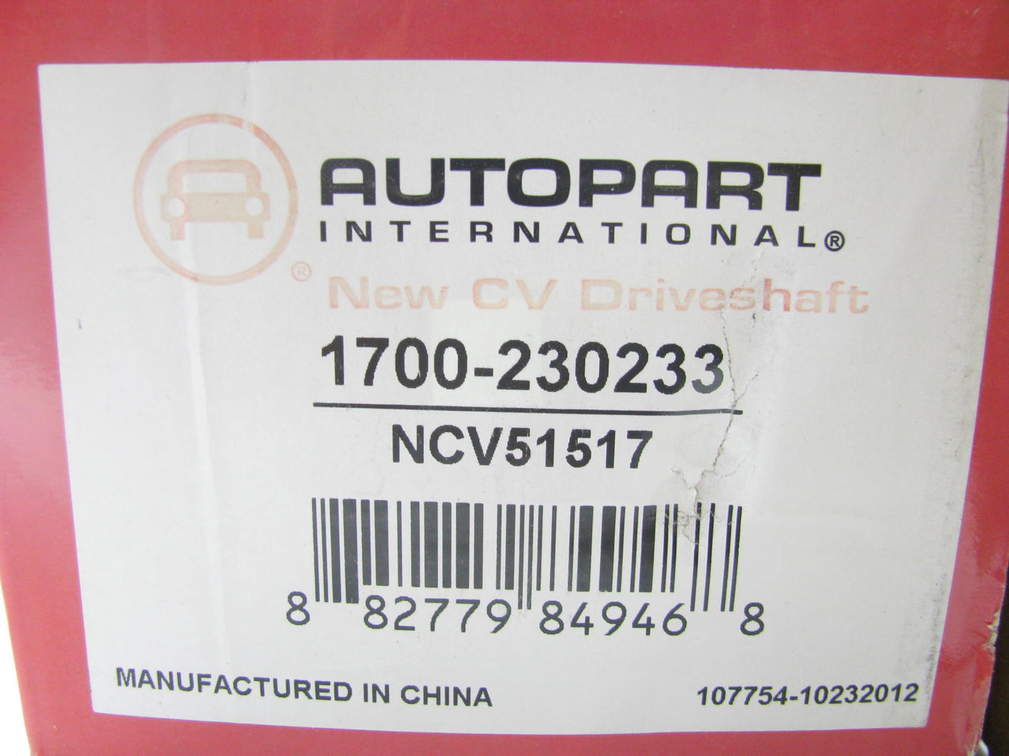 Autopart International 1700-230233 CV Axle Assembly - Front Right