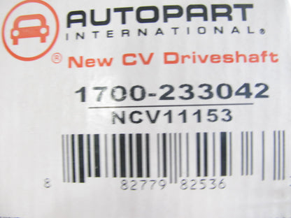 Autopart 1700-233042 CV Axle Shaft Front Left For 2002-2004 Ford Focus SVT