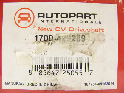 Autopart International 1700-429289 Auto Trans CV Axle Assembly - Front Right