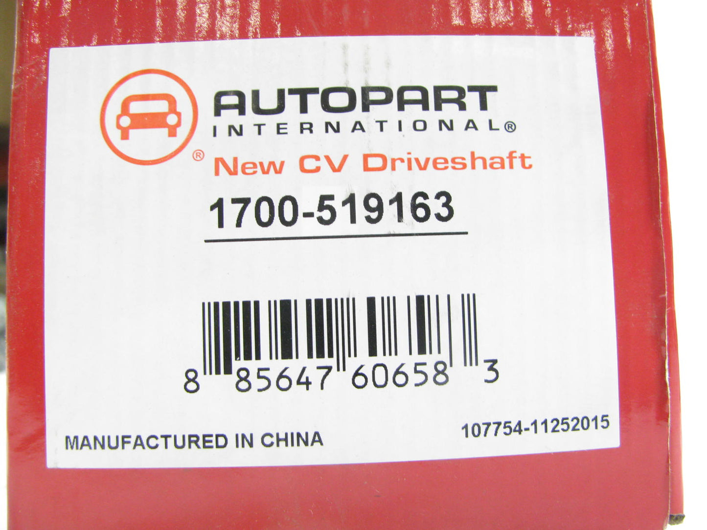 Autopart Intl Front Left CV Axle Shaft - 2014 VW Jetta 2.0L TURBO AUTO TRANS