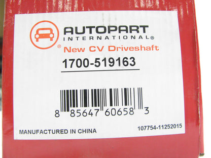 Autopart Intl Front Left CV Axle Shaft - 2014 VW Jetta 2.0L TURBO AUTO TRANS