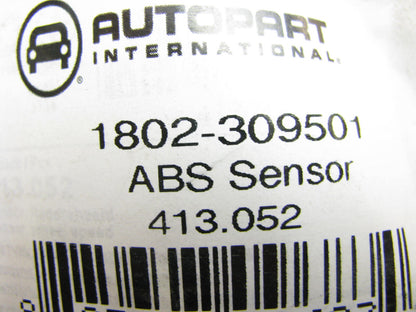 Autopart International 1802-309501 ABS Wheel Speed Sensor - Rear Right