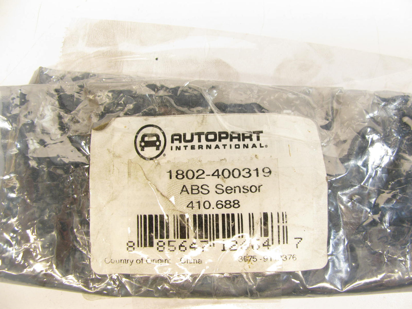 Autopart International 1802-400319 ABS Wheel Speed Sensor - Rear / Rear Left