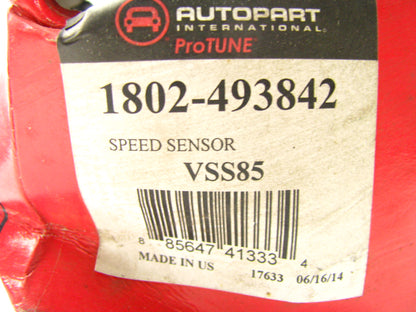 Autopart 1802-493842 Automatic Transmission Input Shaft Vehicle Speed Sensor