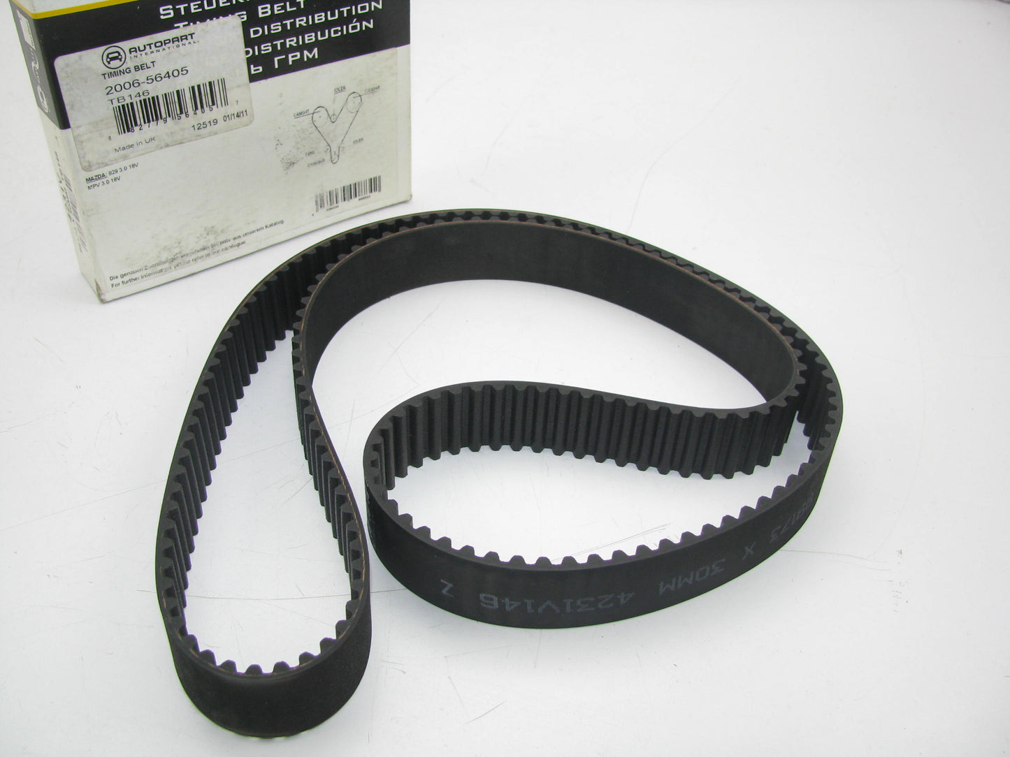 Autopart International 2006-56405 Engine Timing Belt For 1988-1998 Mazda 3.0L-V6