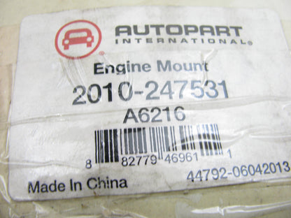 Autopart 2010-247531 Rear Motor Mount - 1988-1991 Toyota Camry 2.5l V6 ONLY