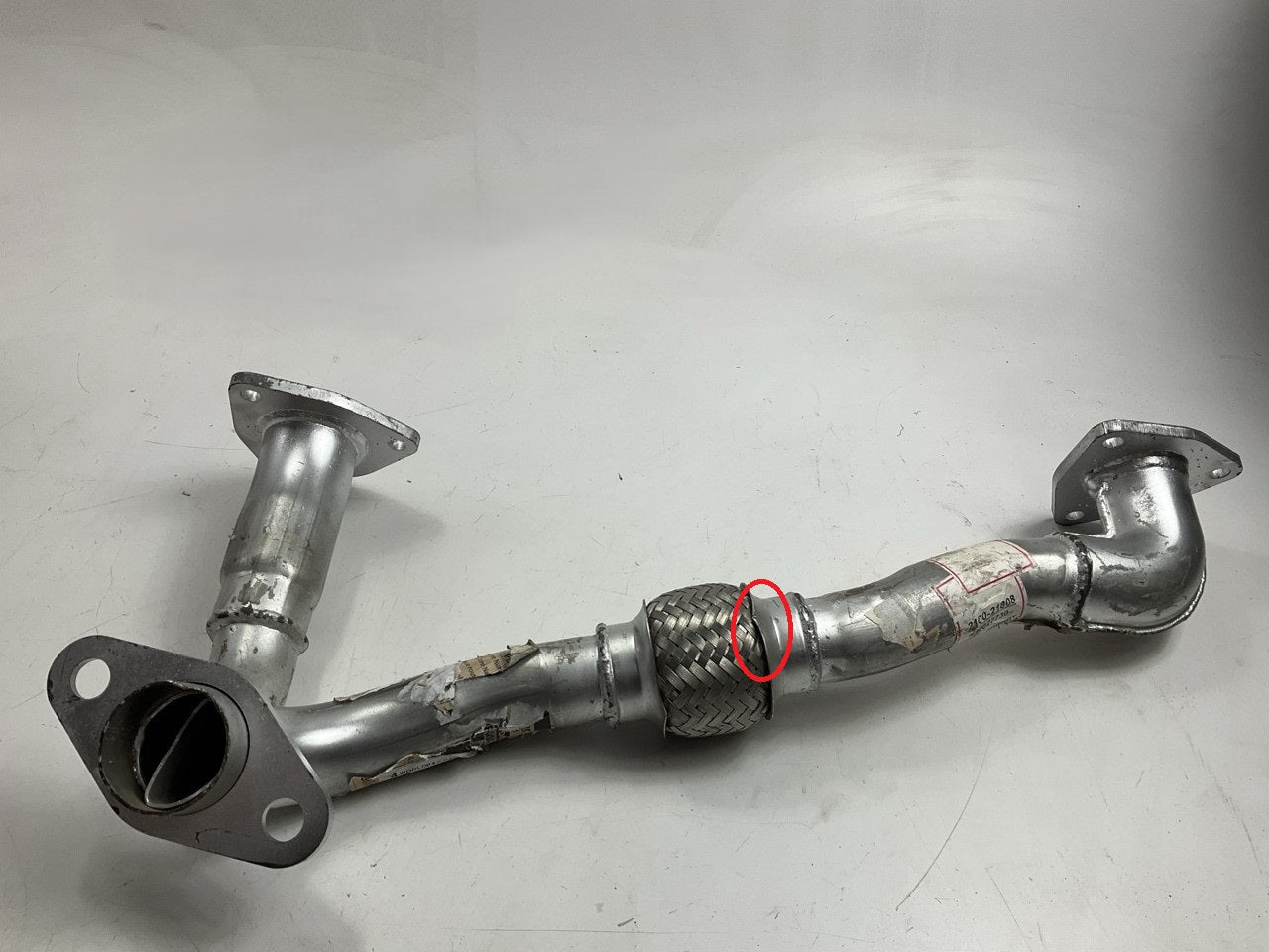 COSMETIC DAMAGE - API Front Flex Exhaust Pipe For 2002-2004 Chevy Tracker 2.5 V6