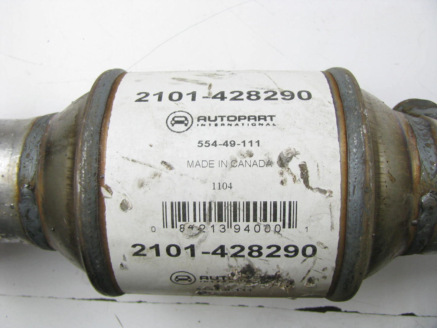 Autopart 2101-428290 Rear Catalytic Converter For 2004-05 Forester 2.5L-H4 Turbo