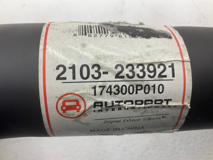 DENTED - Autopart Int 2103-233921 Rear Muffler For 2005-2012 Toyota Tacoma
