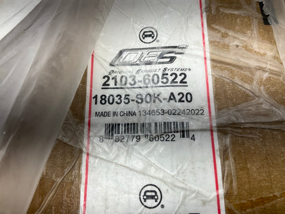 DENTED - Autopart Int 2103-60522 Left Exhaust Muffler For 2002-2003 Acura TL