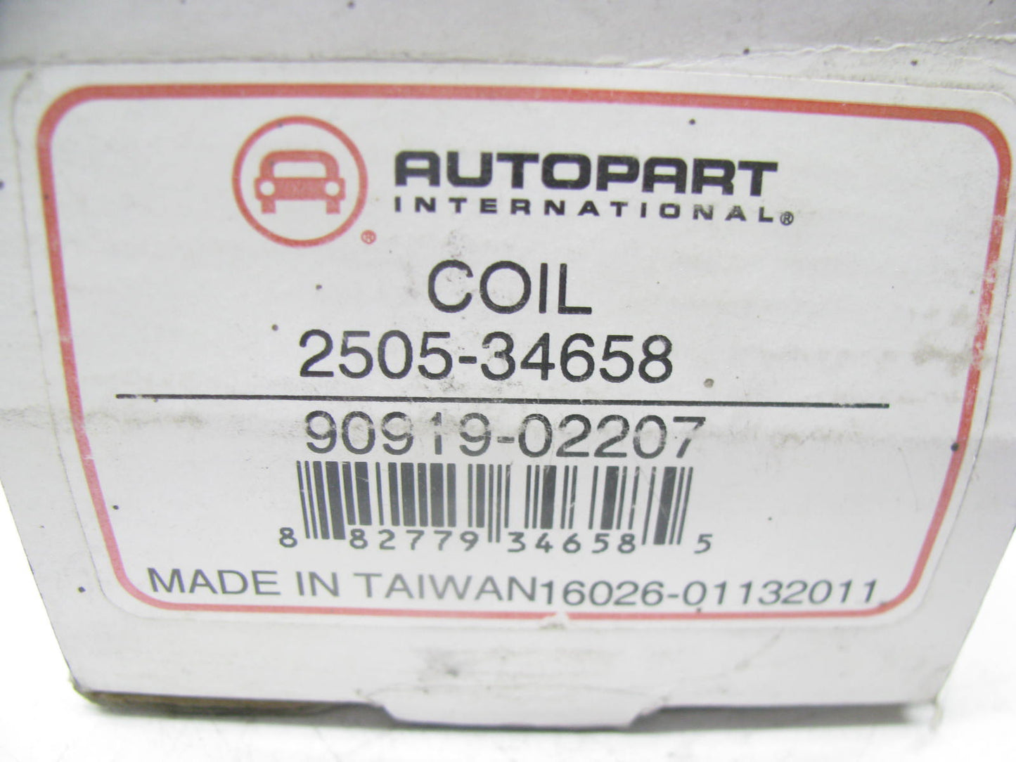 Autopart International 2505-34658 Ignition Coil - 90919-02207 UF-209 GN10285