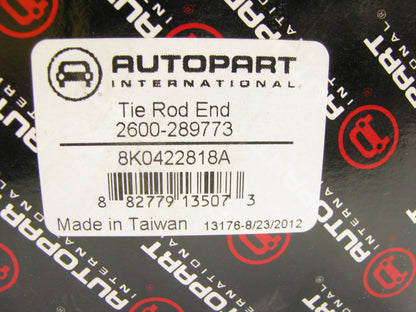 Autopart International 2600-289773 Steering Tie Rod End - Front Right Outer