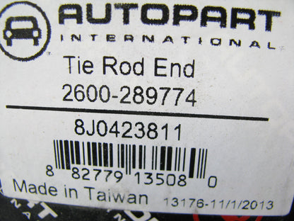 Autopart International 2600-289774 Steering Tie Rod End - Front Left Outer