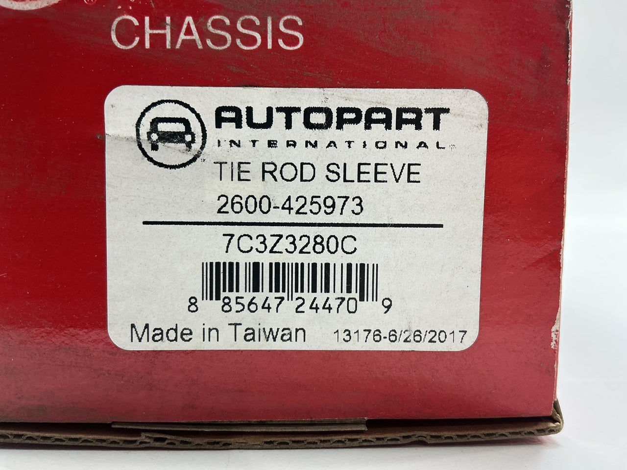 Autopart Int 2600-425973 Front Outer Steering Tie Rod End Adjusting Sleeve