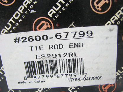 (2) Autopart International 2600-67799 Steering Tie Rod End - Front Outer