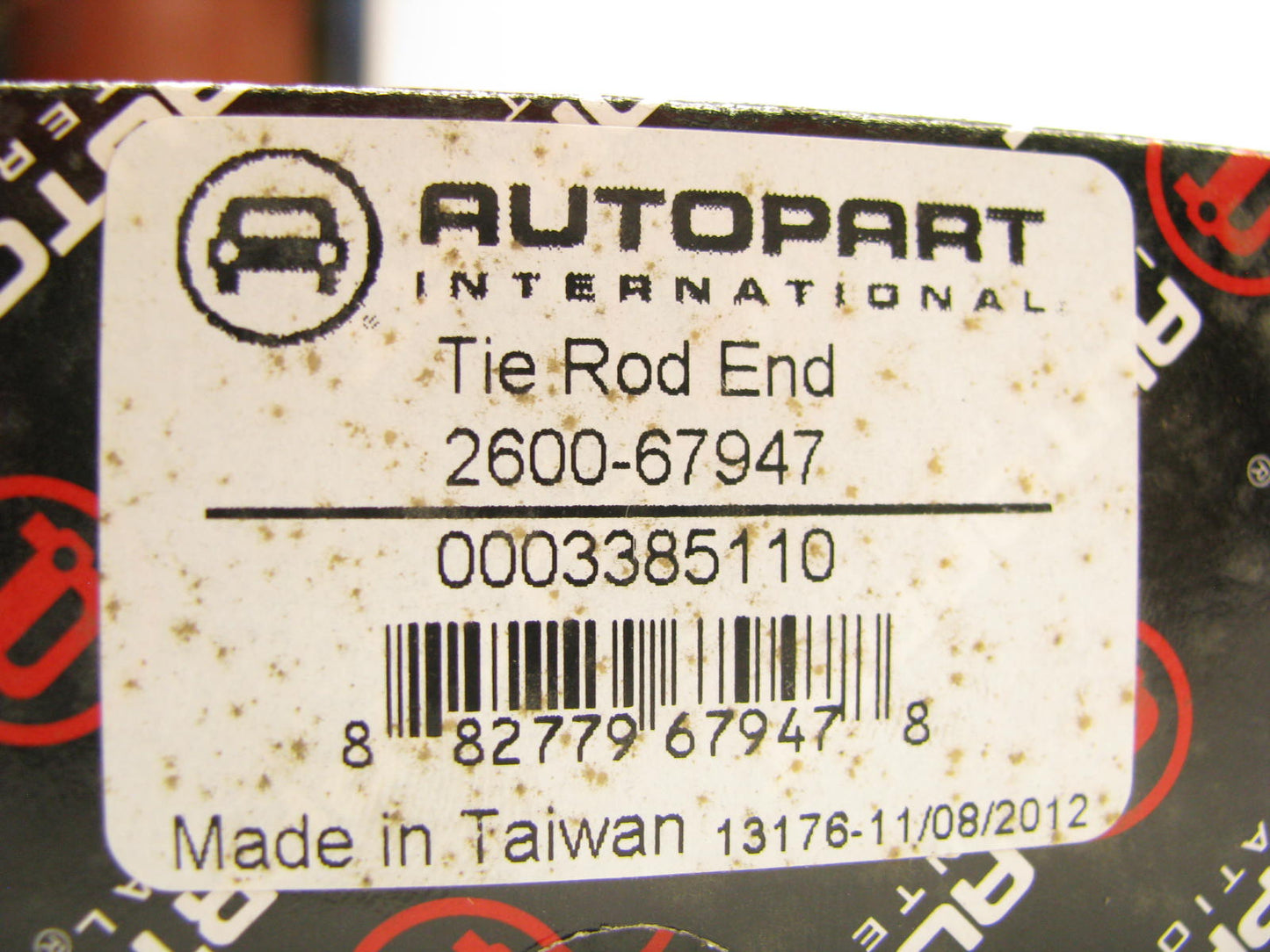 Autopart International 2600-67947 Steering Tie Rod End - Front Outer
