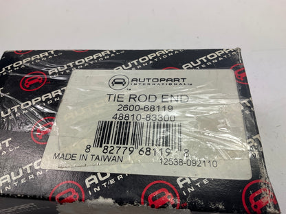 (2) Autopart International 2600-68119 Front Steering Tie Rod End - Front Outer