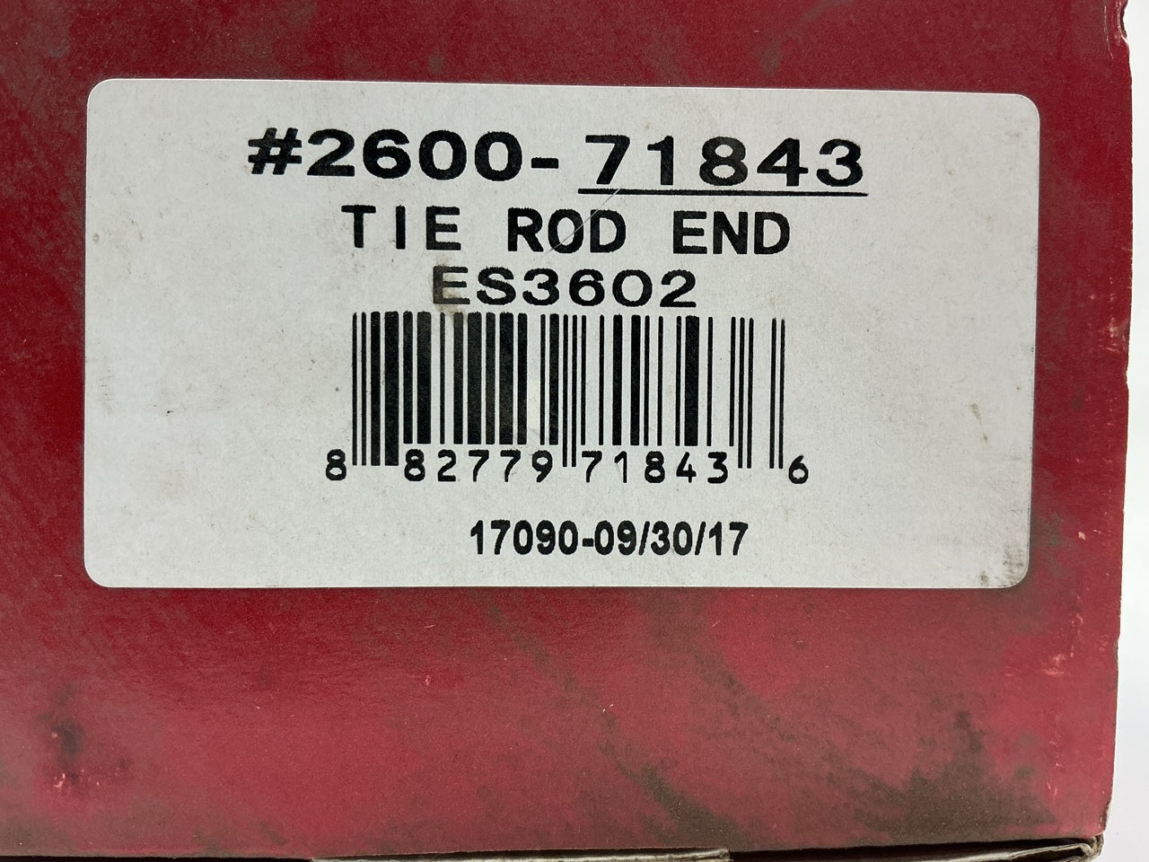 (2) Autopart International 2600-71843 Front Outer Steering Tie Rod End