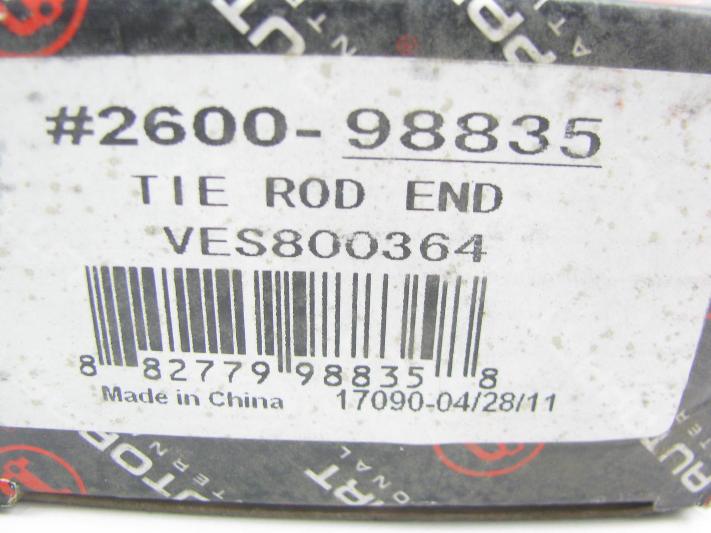 Autopart 2600-98835 Front Outer Steering Tie Rod End For 2004-2006 Suzuki Verona