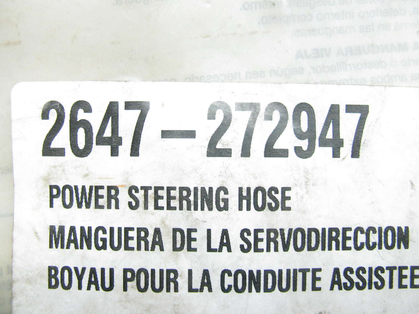 Autopart International 2647-272947 Power Steering Pressure Hose