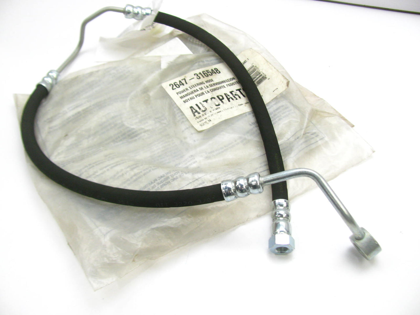 Autopart 2647-316548 Power Steering Pressure Hose For 2002-2004 Hyundai Sonata