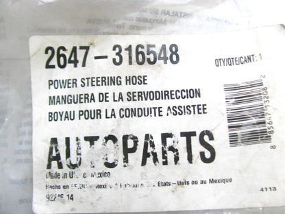 Autopart 2647-316548 Power Steering Pressure Hose For 2002-2004 Hyundai Sonata