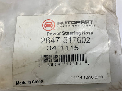 Autopart International 2647-317602 Power Steering Hose For 94-98 Hyundai Sonata