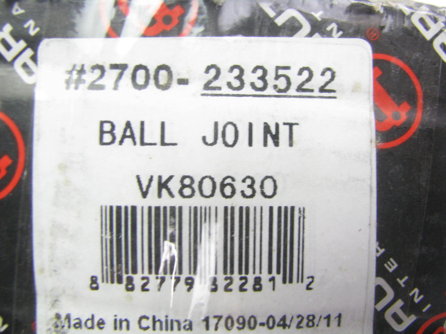 (2) Autopart International 2700-233522 Suspension Ball Joint - Front Upper