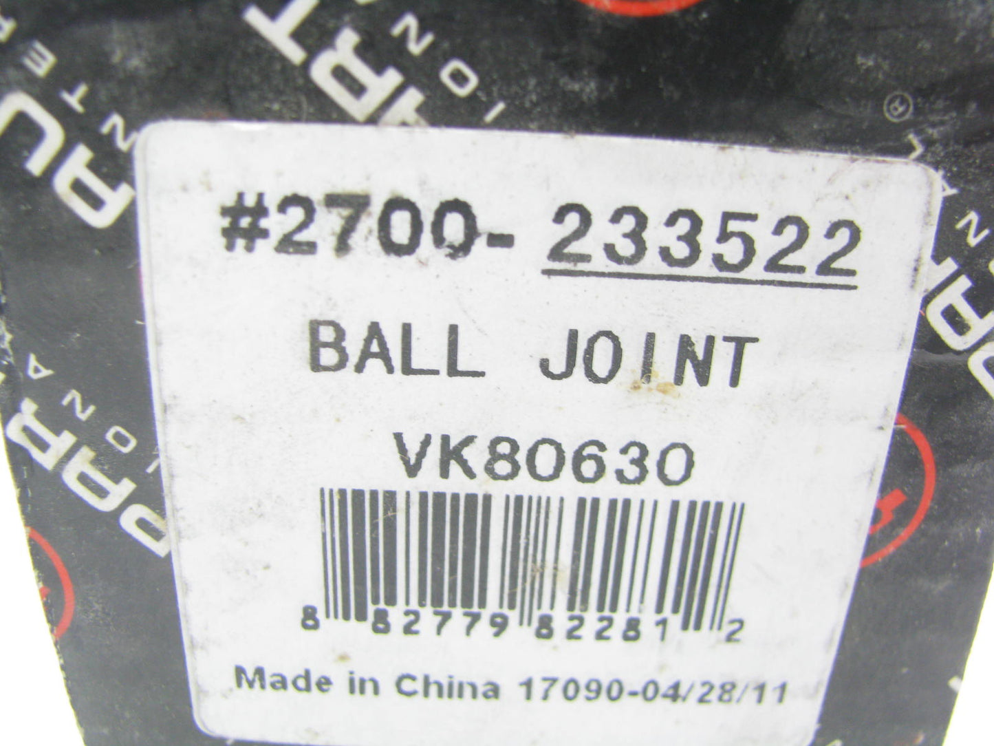 Autopart International 2700-233522 Suspension Ball Joint - Front Upper