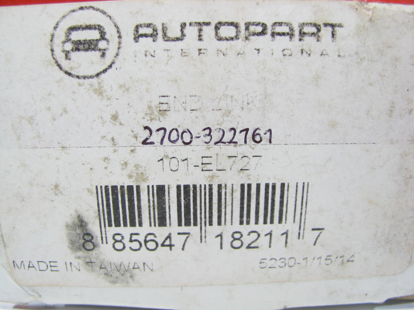 Autopart 2700-322161 Rear Stabilizer Sway Bar Link Kit 2009-2011 Mazda Tribute