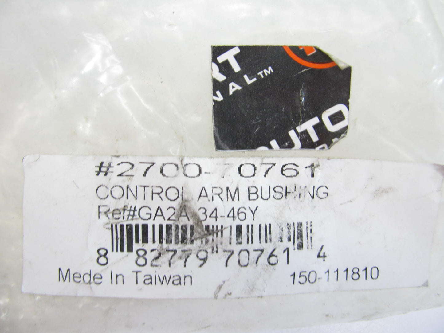 Autopart 2700-70761 Suspension Control Arm Bushing - Front Left Lower