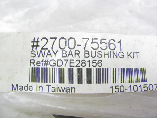 Autopart 2700-75561 Rear Stabilizer Sway Bar Bushing Kit For 1998-1999 Mazda 626