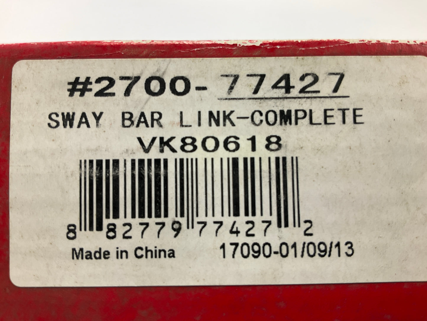 Autopart Int 2700-77427 Rear Stabilizer Sway Bar Link Kit W/O Hardware