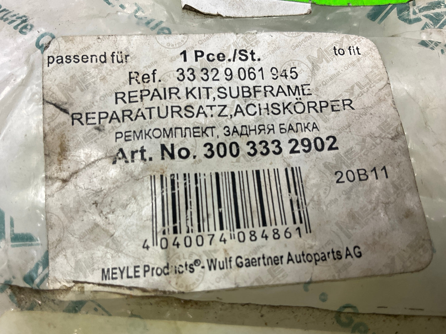 (2) Autopart International 2700-77747-2 Rear Control Arm Bushing Kit