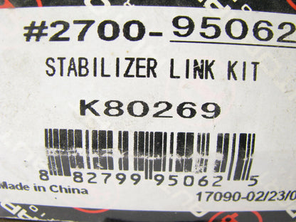 (2) Autopart 2700-95062 Suspension Stabilizer Sway Bar Link Kit - Rear