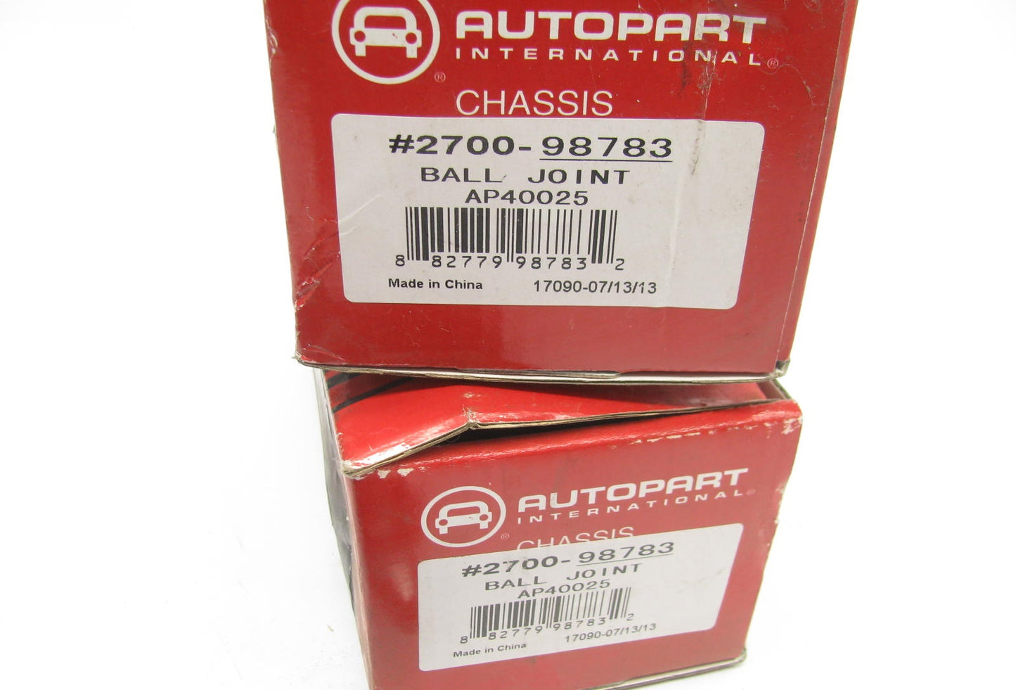 (2) Autopart Intl 2700-98783 Front Lower Ball Joints For 2004-2006 Suzuki Verona