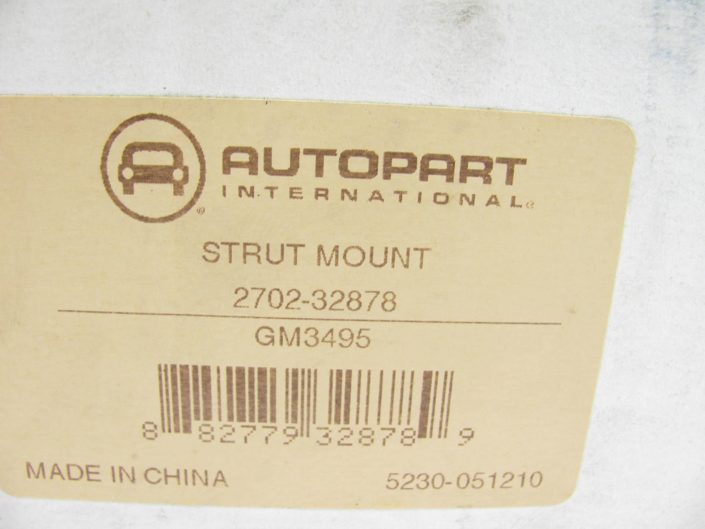 (x2) Autopart International 2702-32878 Suspension Strut Mounts - Rear