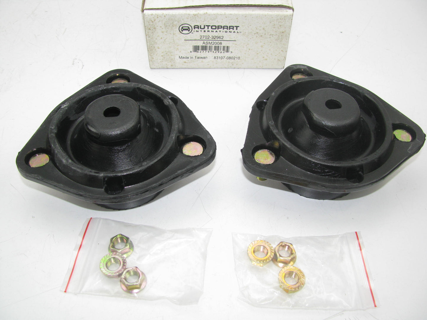 (2) Autopart 2702-32962 Suspension Strut Mount Rear For 1993-2001 Nissan Altima