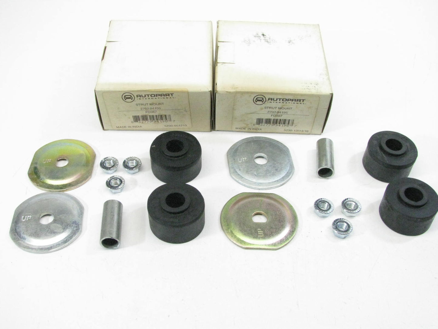 (2) Autopart International 2702-94195 Suspension Strut Mount Kit - Front / Rear